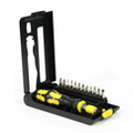 3 Piece Portable Tool Kit w/ Retracting Cover